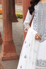 Bareeze MC910 White Summer Embroidered Lawn 2022 Online Shopping