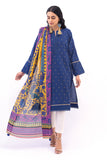 Khaadi MDO22202 Blue Eid Lawn Collection 2022 Online Shopping