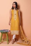 Khaadi MLA22208 Yellow Eid Lawn Collection 2022 Online Shopping
