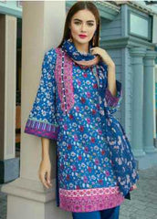 Monsoon by Al Zohaib Printed Cambric Winter Collection Design 1b 2019