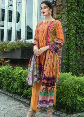 Monsoon by Al Zohaib Printed Cambric Winter Collection Design 2b 2019