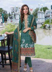 Monsoon by Al Zohaib Printed Cambric Winter Collection Design 3c 2019