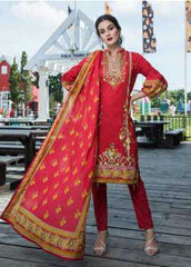 Monsoon by Al Zohaib Printed Cambric Winter Collection Design 4b 2019