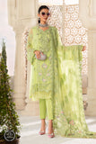 Maria B MPC-22-207-Lime Green Wedding Chiffon Collection 2022 Online Shopping