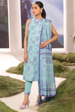 Alkaram MS-20-22-Aqua Blue Mid Summer Collection 2022 Online Shopping