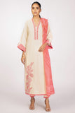 Alkaram MS-23-22-Cream Mid Summer Collection 2022 Online Shopping