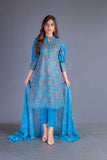 Bareeze Mughal Grace Ch3186 Blue Collection 2021