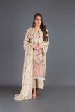 Bareeze Native Abstraction Ch2976 Beige Collection 2021