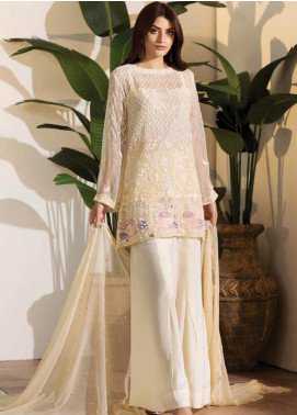 Noor Jahan Embroidered Chiffon Wedding Collection Design 09 2019