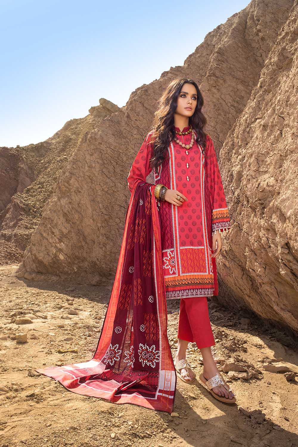 Gul Ahmed Cl-1115 Roselene Collection 2021