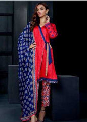 Orient Textile Embroidered Cottel Linen Winter Collection Design 203 B 2019