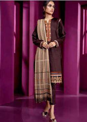 Orient Textile Embroidered Cottel Linen Winter Collection Design 246 B 2019