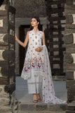 Bareeze Paradise Garden Ch3002 White Collection 2021