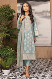 Alkaram PC-3B-22-2-Blue Cotton Sattin Collection 2022 Online Shopping