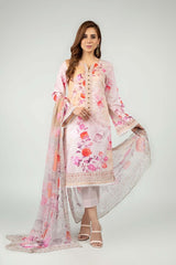 Bareeze PR1041 Beige Summer Printed Lawn 2022 Online Shopping