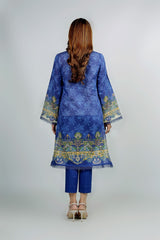 Bareeze PR1062 Blue Summer Printed Lawn 2022 Online Shopping