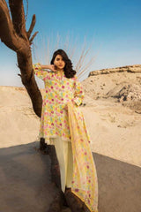 Bareeze Printed Pr794 Yellow Collection 2021