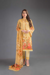 Bareeze Printed Pr835 Yellow Collection 2021