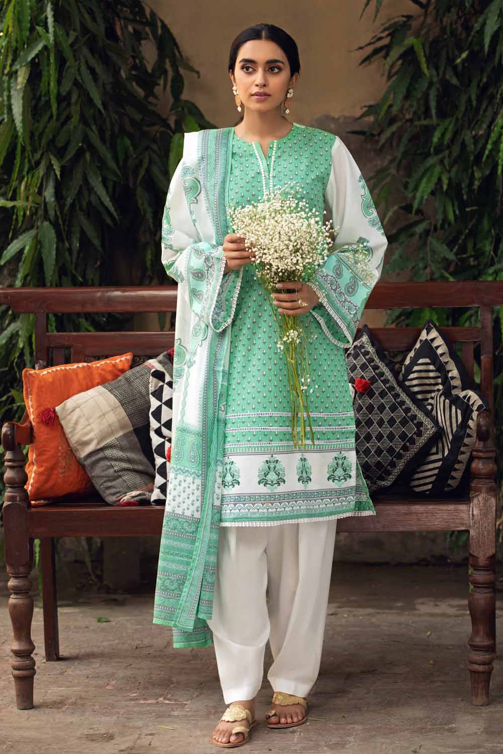 TCN-12013 A Gul Ahmed Cambric Midsummer 2021 – Original Brand