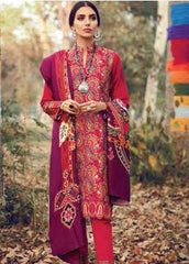 RajBari Embroidered Khaddar Winter Collection Design 4b 2019