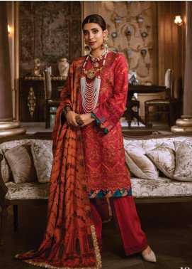 Rang Rasiya Embroidered Linen Winter Collection Design 1304 2019