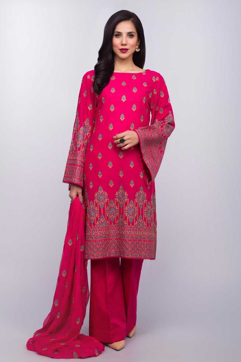 Bareeze Raj Kumari 3 Ch2665 Pink Collection 2021