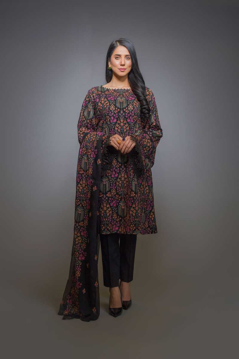 Bareeze Persian Tales Mc609 Black Collection 2021