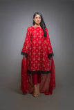 Bareeze Traditional Range Bnl723 Red Collection 2021