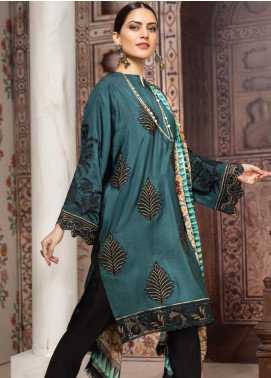 Resham Ghar Embroidered Silk Luxury Collection 07 Emerald Impact 2019