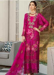 Rouche Embroidered Luxury Collection 01 Wild Rose 2019