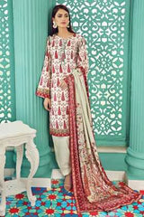 Gul Ahmed Twill Linen Suit LT-10 Winter Collection 2020
