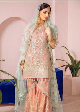 Shamrock by Maryum N Maria Embroidered Chiffon Luxury Collection Design 10 2019