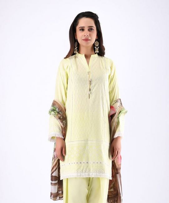 Zellbury Sandwisp Yellow Eid Collection 2021