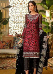 Sifona Embroidered Chiffon Winter Collection 08 Black Pleasures 2019