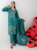Muse 3pc Embroidered Jacquard Shirt With Lawn Jacquard Dupatta Dyed Cambric Trouser Signature Series Wk 00767 Salitex Summer Collection 2021