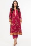 Alkaram SLRK-01-22-4-Reddish Maroon Printed Khaddar Shirta 2022 Online Shopping