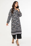 Alkaram SLRK-27-22-4-Black Printed Khaddar Shirta 2022 Online Shopping