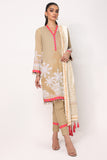 Alkaram Online Ss-14-22 Beige Spring Summer 2022 - Pakistani Branded Clothes