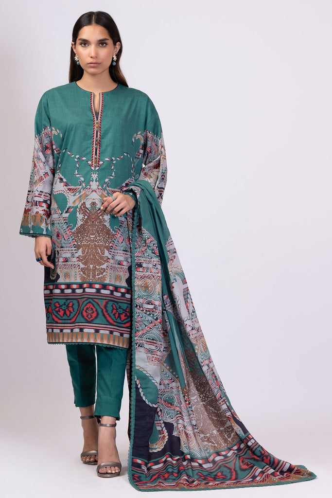 Alkaram Online Ss1522 Teal Spring Summer 2022 Pakistani Branded Cl