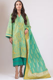 Alkaram Online Ss-53.1-22 Green Spring Summer 2022 - Pakistani Branded Clothes