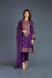 Bareeze Stark Range Ch3047 Purple Collection 2021