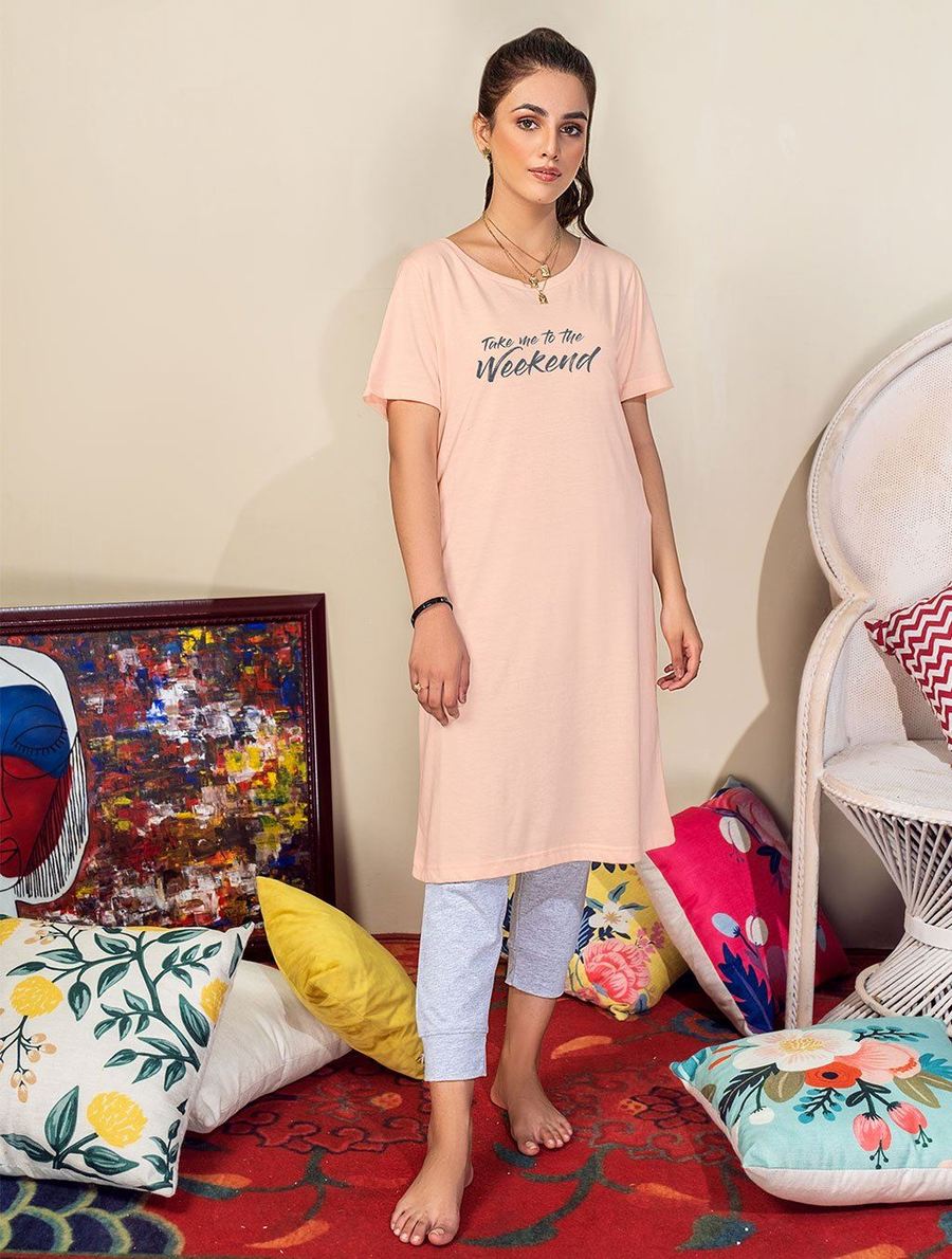 Khas Pink Lw-037 Loungewear 2021