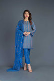 Bareeze Tropical Paradise Ch3110 Blue Collection 2021