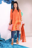 MAK-W-F-003-21 Orange AlKaram MAK Collection 2021