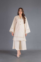 Bareeze Kurta Range Wr450 Cream Collection 2021