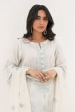 Zellbury Shirt Shalwar Dupatta - Moon White - Lawn Suit - 569 Online Shopping