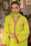 Zellbury Embroidered Shirt Shalwar Dupatta - Green - Lawn Suit - 1131 Online Shopping