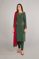 Maria B Suit Green DW-EF21-28 Eid Casual 2021