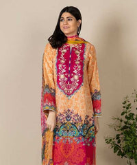 Zellbury Tangy Orange Eid Collection 2021