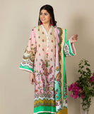 Zellbury Sea Pink Lawn Suit Lawn Collection 2021